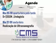 Agenda de atendimentos do Centro Médico de Serrolâ