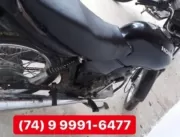 Moto é furtada na noite desta sexta-feira em Serro