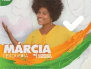 Márcia Cerqueira se torna pré-candidata a vereador