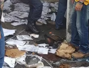 Incêndio na sede da Adab na praça da Matriz em Jac