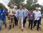 Governador Rui Costa visita obras de combate à sec