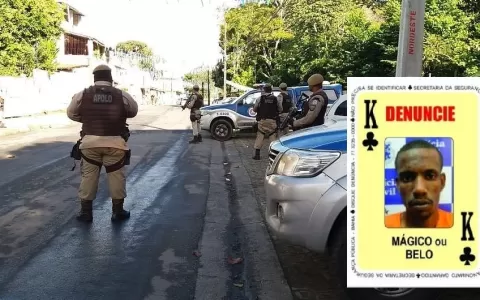 CARTA FORA: POLÍCIA DERRUBA “REI DE PAUS” DO BARAL