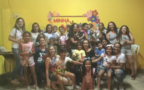 Escolinha Arco iris promove gincana em comemoração