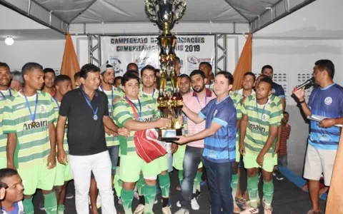 Tapiranga é campeão do 21º Campeonato das Associaç