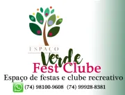 Espaço de Eventos - Espaço Verde Fest Clube