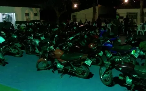 Operação conjunta apreende mais de 50 motos em Jac