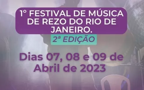Festival Rezo Rio 2023! Tá chegando a hora!
