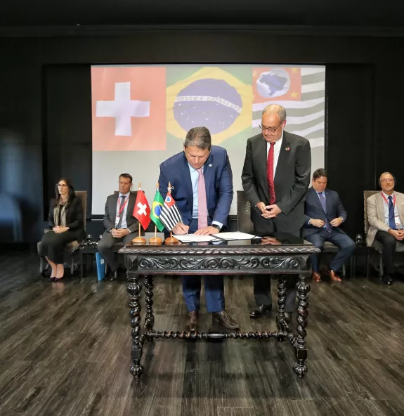 Governo de São Paulo e Suíça assinam acordos de co