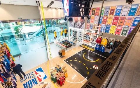 Nova loja da NBA em Recife marca o 25º ponto de ve