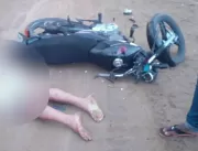 Homem morre em acidente com moto na região de Itai