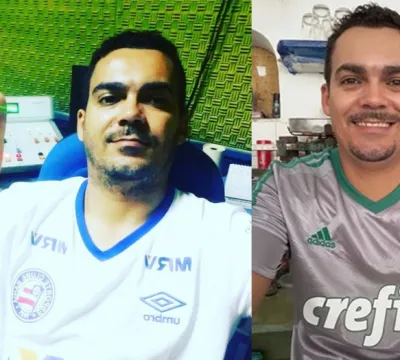​Em Serrolândia/Ba, torcedor Pedro Filho tem duplo