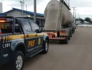 PRF flagra caminhão com CRLV falso em Capim Grosso