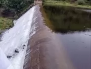 Chuva forte faz barragem de Cachoeira Grande trans