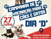 Campanha de Vacinação para Cães e Gatos