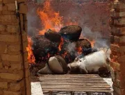 Polícia incinera 245 kg de Maconha, crack e cocaín