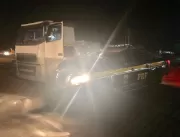 PRF Sr. do Bonfim, recupera caminhão roubado