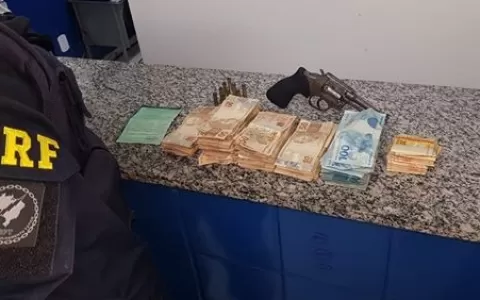 PRF recupera dinheiro roubado de Agência dos Corre