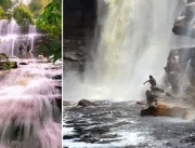 Chapada: Chuvas enchem rios e cachoeiras e provoca