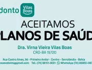 A Odonto Vilas Boas informa a população de Serrolâ