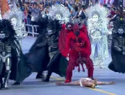 Globo mostra Satanás vencendo batalha em Desfile d