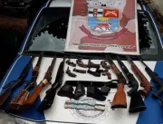 PM intercepta 15 armas que iriam de Luís Eduardo p