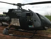 PF estoura organização que usava helicóptero para 
