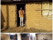 Homem vive em situação sub-humana no povoado de Al
