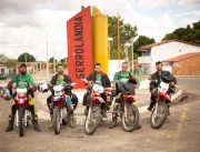 Grupo de Motos denominados Lasca Mato vão de Serro