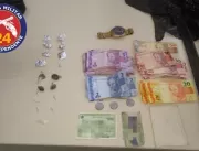 Polícia Militar prende homens por tráfico de droga