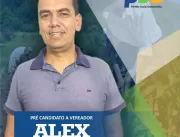 Alex da Agricultura lança pré candidatura a veread
