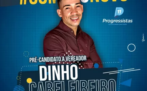 Dinho Cabeleireiro lança pré-candidatura a Vereado