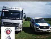 Caminhão roubado em Sergipe é encontrado com gado 