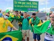Serrolandenses apoiadores de Bolsonaro participam 