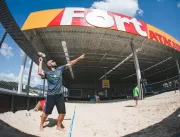 Fort Atacadista realiza torneios de beach-tennis, 