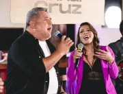 A cantora Josiane Moura após participar do “pronto