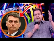 Faustão solta o verbo e detona Bolsonaro ao vivo n
