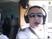 Piloto morre durante voo, copiloto assume comando 