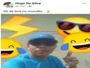 Fugitivo de Cadeia Pública da Paraíba posta foto e
