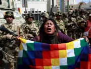 Protesto em apoio a Evo Morales acaba com mortos e