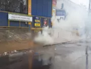 Vídeo mostra corpo de borracheiro em chamas após v