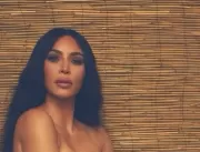 Aos 40 anos, Kim Kardashian posa completamente nua