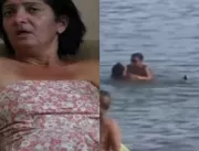 REVEJA A CENA: Mulher flagrada em vídeo fazendo se