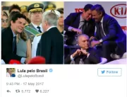 Após vazamento de delação da JBS, Lula posta fotos