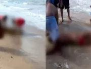 ASSISTA: Homem tem perna quase arrancada por tubar