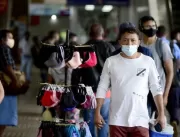 Estado desobriga uso de máscara ao ar livre a part