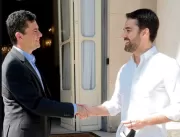 Eduardo Leite se encontra com Sergio Moro