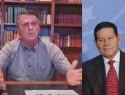 [VÍDEO] Bolsonaro desautoriza Mourão falar sobre U