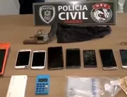 Suspeito de roubar celulares é preso com arma de f