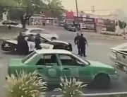 Pancadaria entre policiais no México viraliza na w