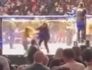 Vídeo: Mulher é arremessada por segurança após ten